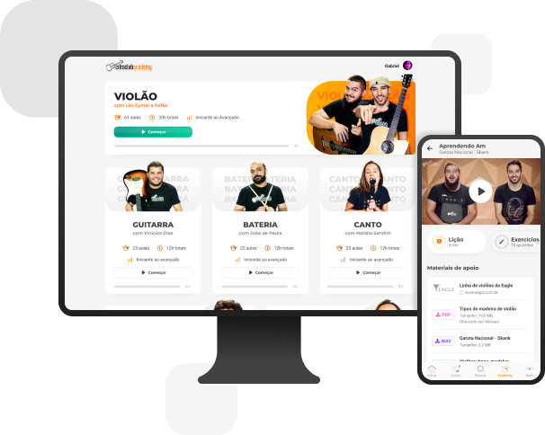 Cifra Club Academy, curso de música online