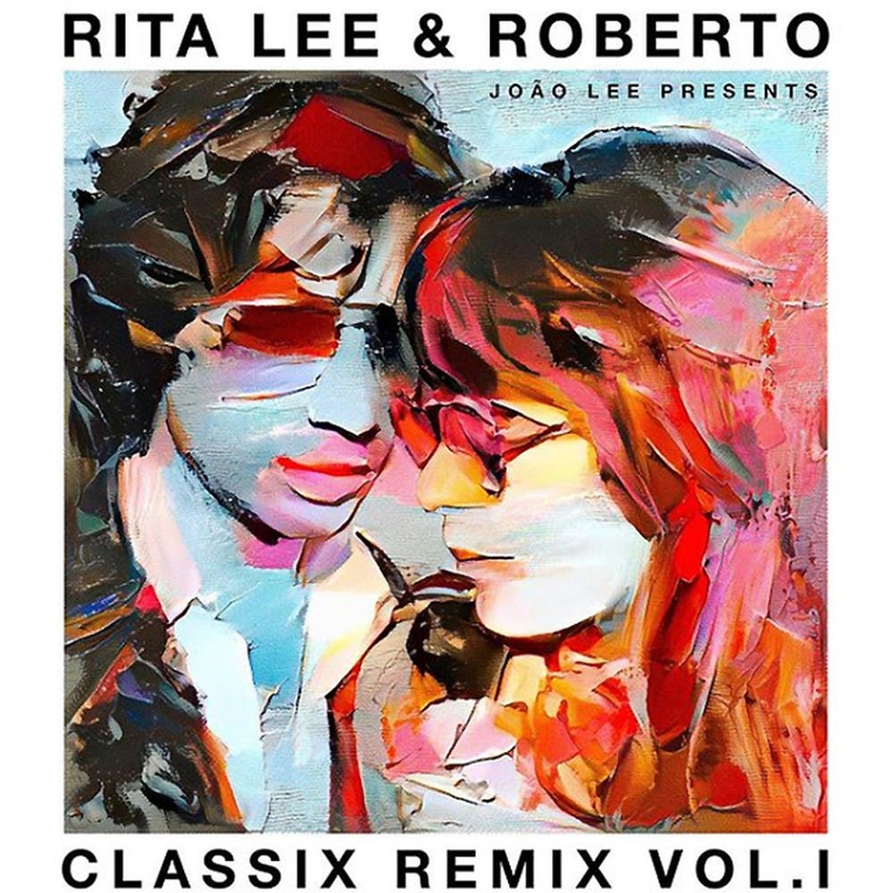 Capa do primeiro volume do disco que apresenta remix para as músicas de Rita Lee