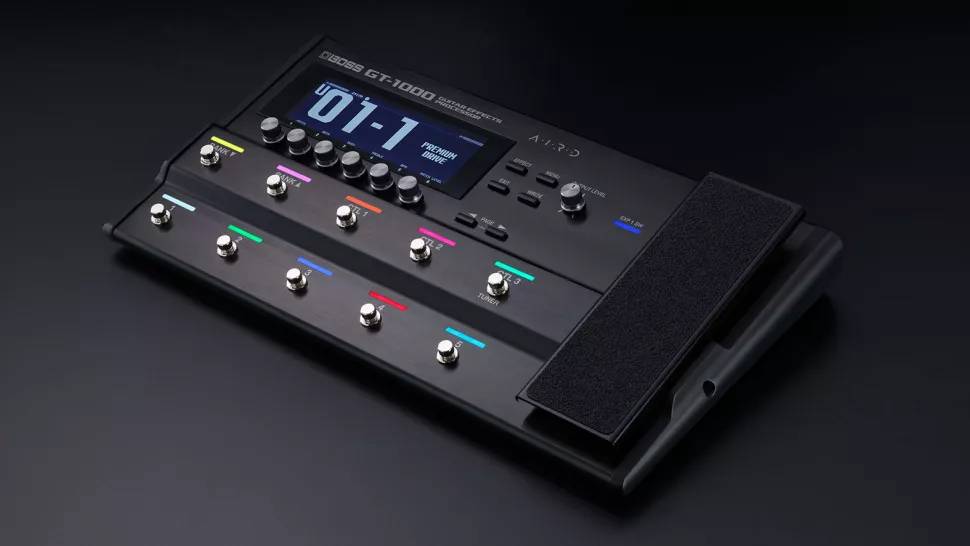 Boss GT 1000, a mais inovadora entre as melhores pedaleiras de guitarra