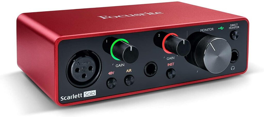 Interface de áudio é um dos equipamentos de home studio com custo-benefício que o produtor deve procurar