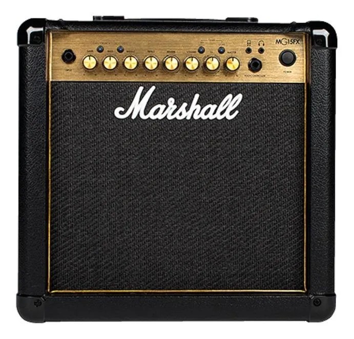 MG 15 GFX da Marshall, amplificador de guitarra para iniciantes