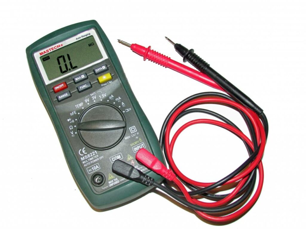 Equipamento que mede corrente elétrica