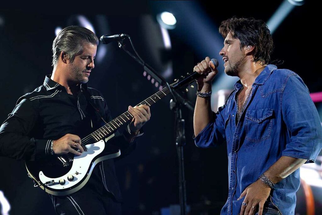 SHow dos irmãos Victor e Leo, que estão entre as duplas sertanejas que acabaram