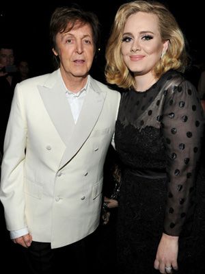 Paul McCartney e Adele