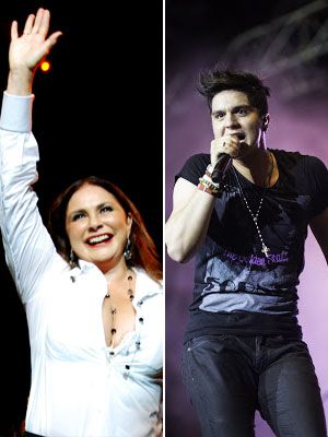 Fafá de Belém e Luan Santana