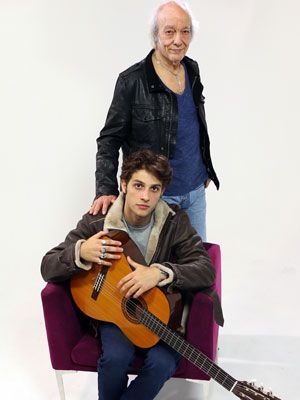 Chay Suede e Erasmo Carlos