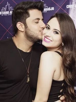 Cristiano Araújo e Allana Moraes (Reprodução / Instagram)