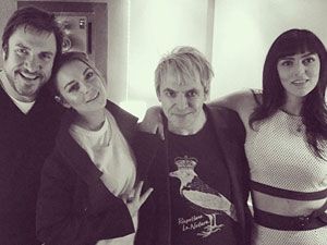 Duran Duran e Lindsay Lohan (Reprodução / Instagram)