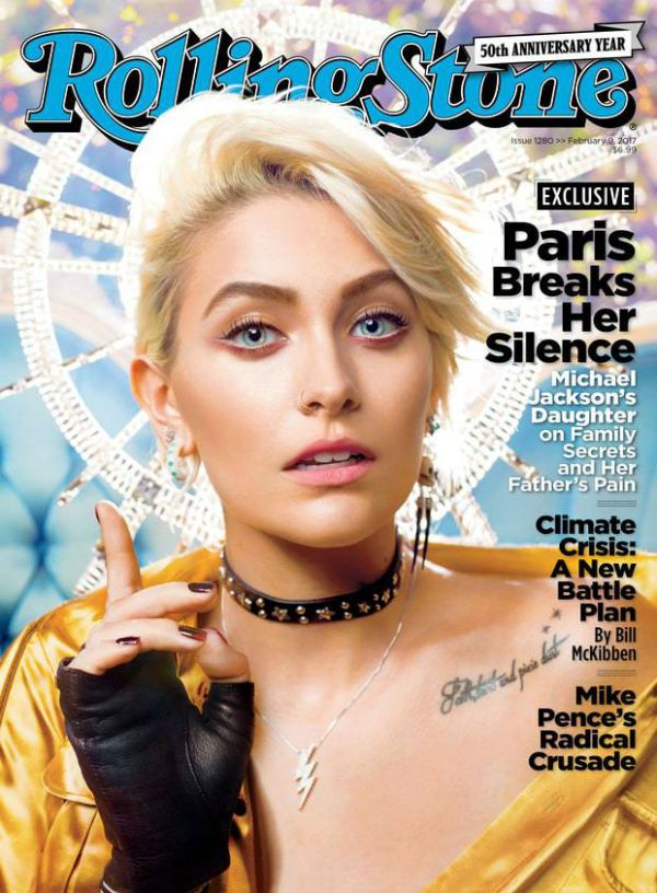 Paris Jackson estampa capa da Rolling Stone (Reprodução/Internet)