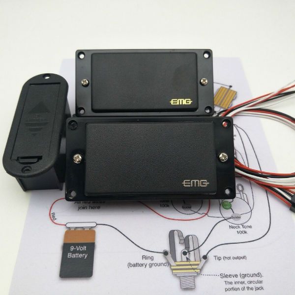Captador Ativo Sistema de captação ativa para guitarra