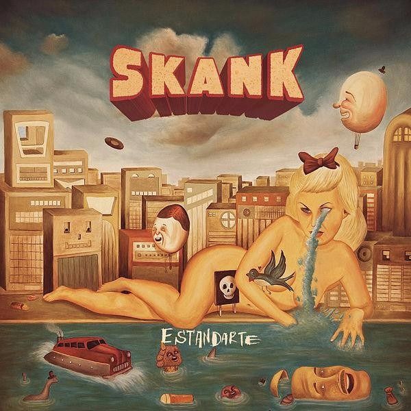 skank_estandarte Capa de Estandarte, o oitavo disco do Skank