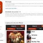 O app do palco MP3 está disponível no iTunes (Reprodução/Internet - Crédito Diobert Souza)