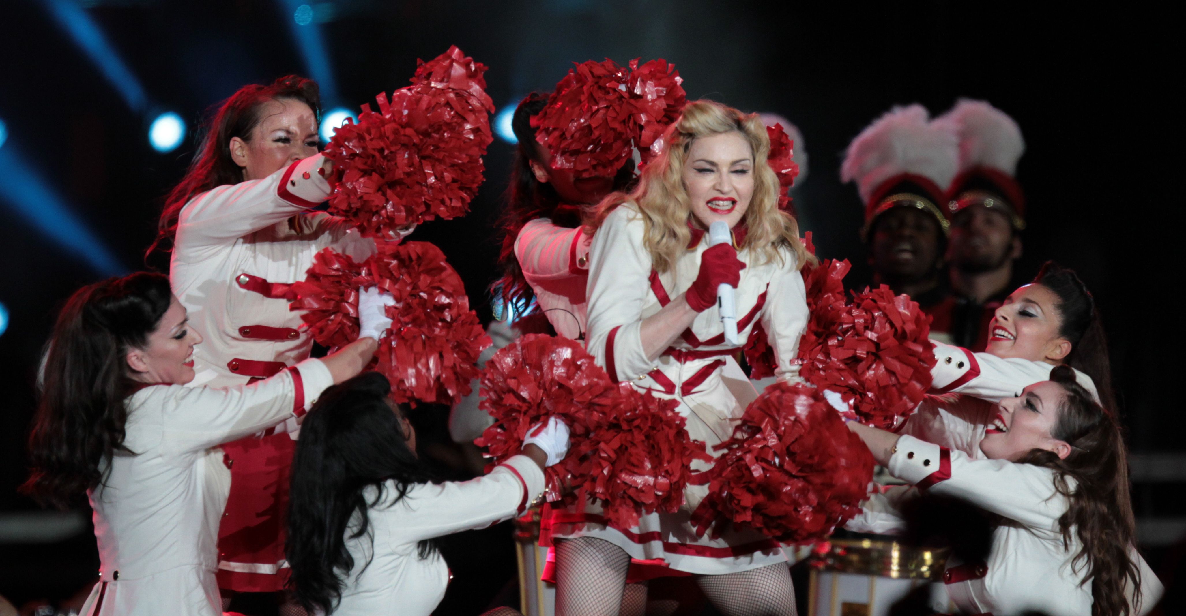 Madonna faz show no Rio de Janeiro e se intitula “periguete” Cifra