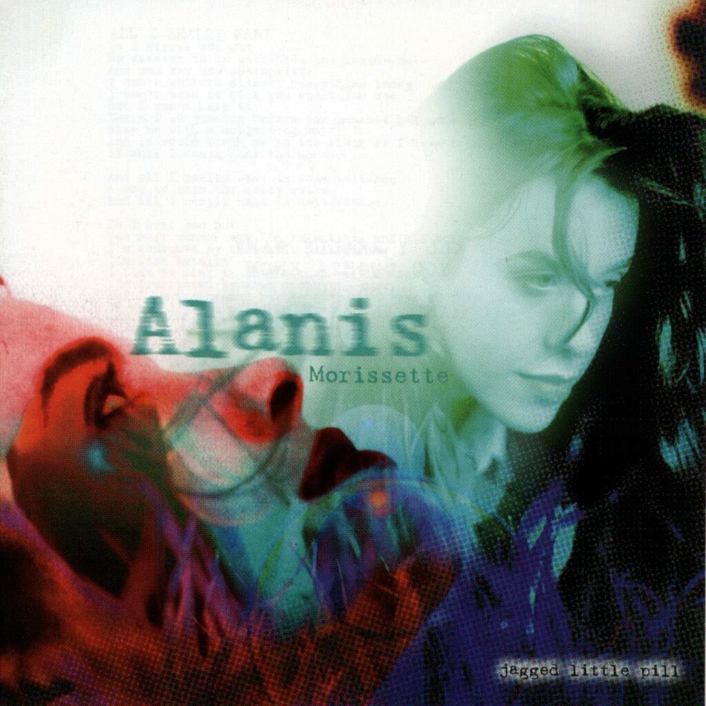 Capa do álbum Jagged Little Pill, de Alanis Morissette