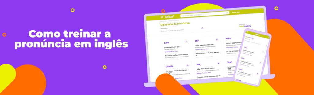 treinar a pronúncia em inglês