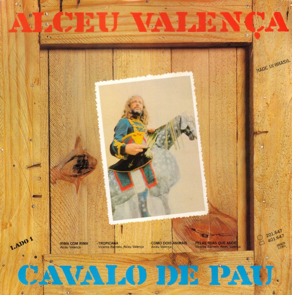 Capa do álbum Cavalo de Pau, de Alceu Valença