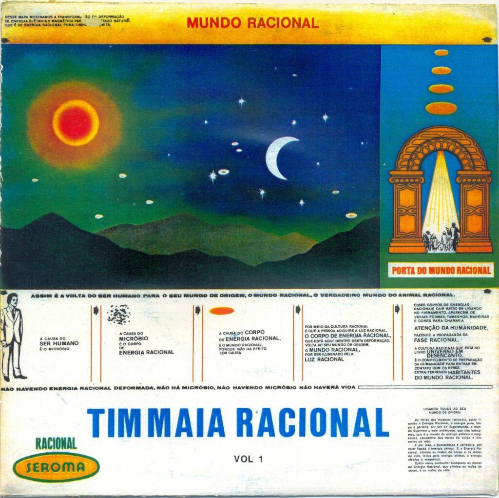 Capa do álbum Racional, do Tim Maia