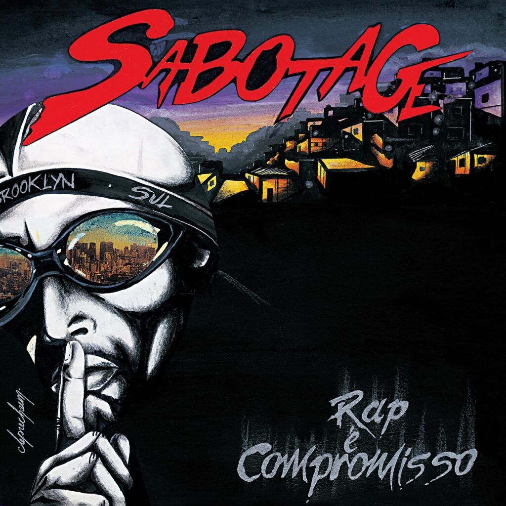 Capa do álbum Rap é compromisso, do Sabotage