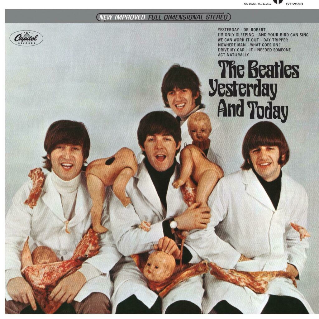 Capa do álbum Yesterday and Today, dos Beatles