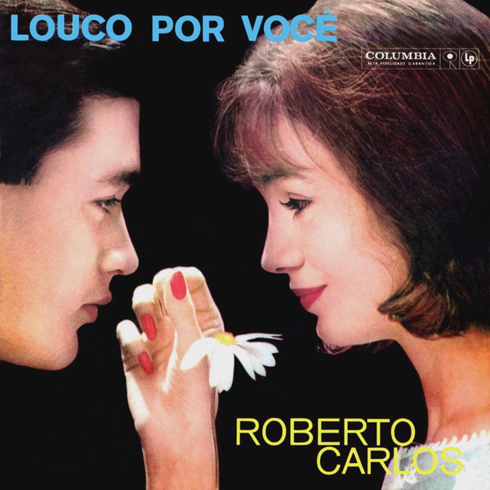 Capa do álbum Louco por Você, de Roberto Carlos