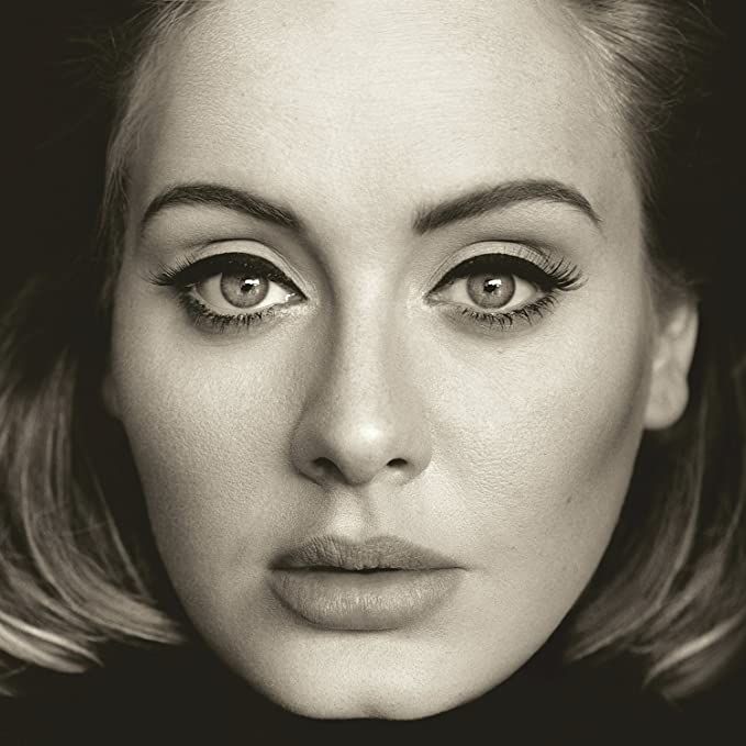 Capa do álbum 25, da Adele