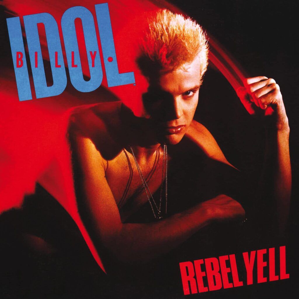 Capa do álbum Rebel Yell, de Billy Idol