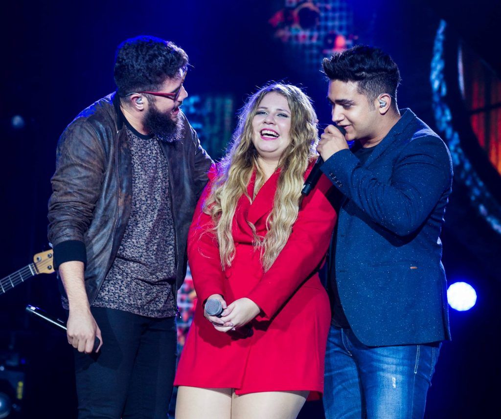 Henrique, Marília Mendonça e Juliano, trinca de ouro