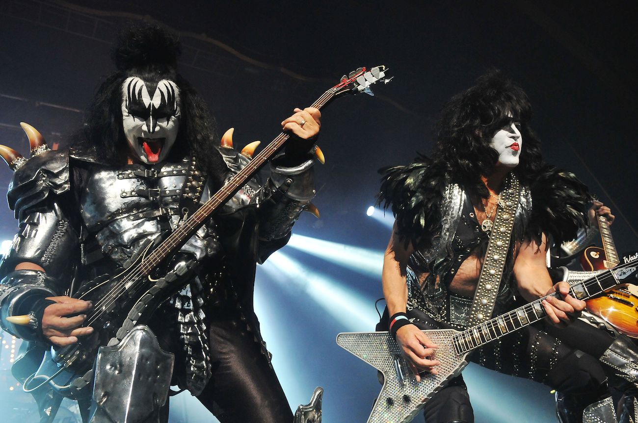 O Kiss é uma banda liderada por dois empreendedores: Gene Simmons e Paul Stanley