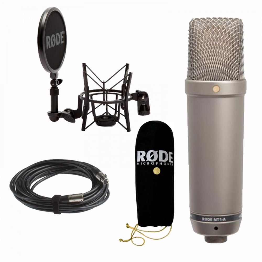 Rode NT1A, microfone de diafragma largo,