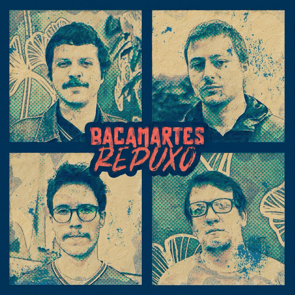 Capa do segundo EP da banda Bacamartes, Repuxo