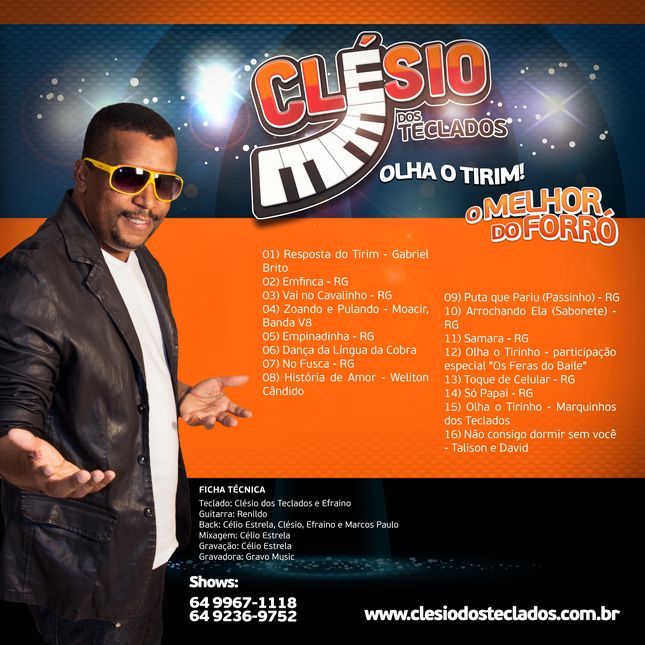 clesio dos teclados olha o tirinho