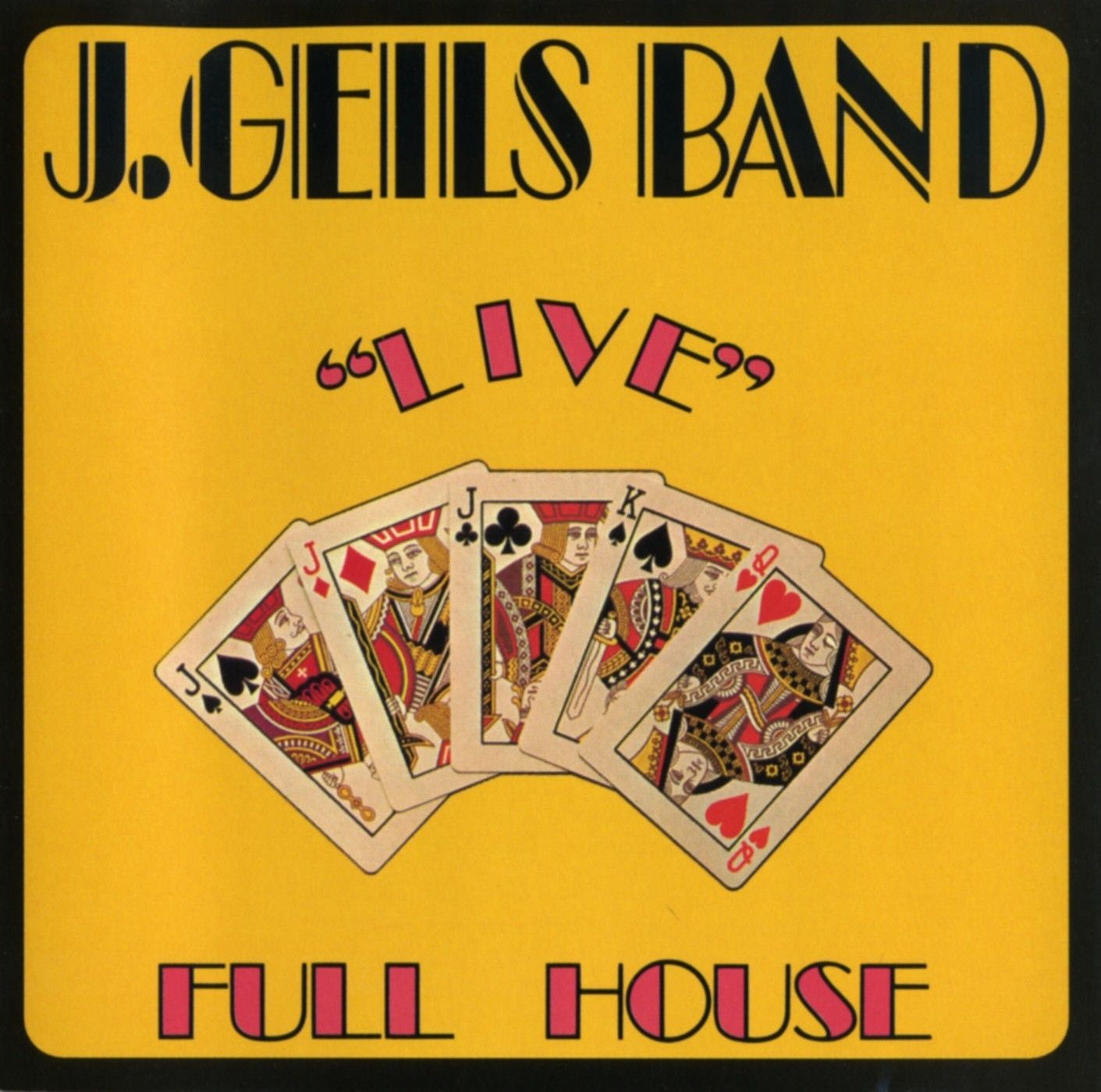 Imagem do álbum  Live Full House do(a) artista J. Geils Band
