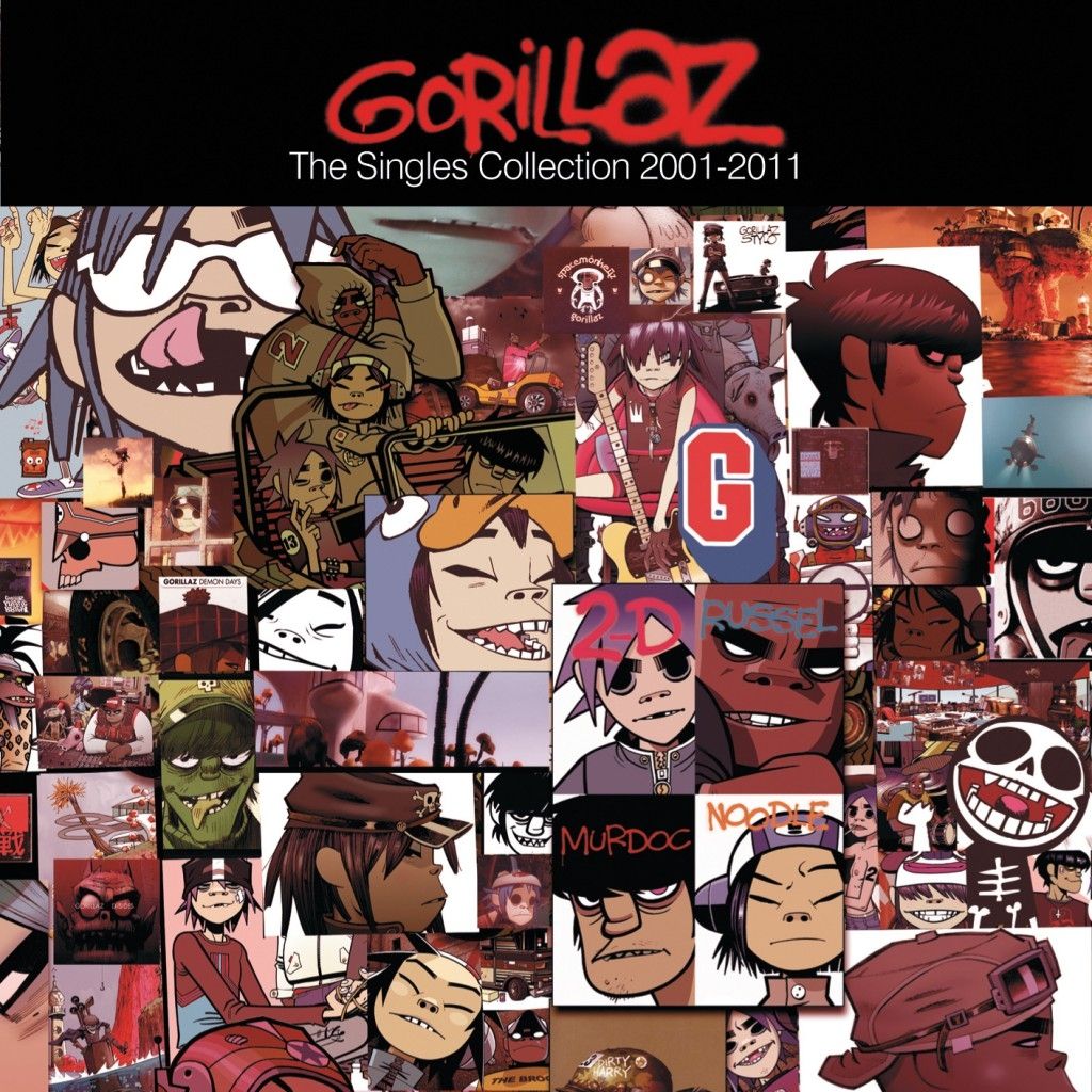 Imagem do álbum The Singles Collection 2001 -  2011 do(a) artista Gorillaz