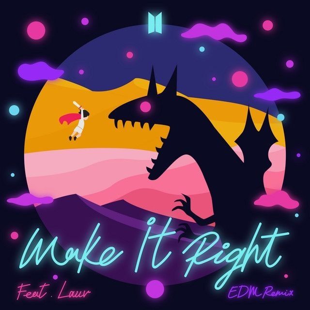 Imagem do álbum Make It Right (feat. Lauv) [EDM Remix] do(a) artista BTS