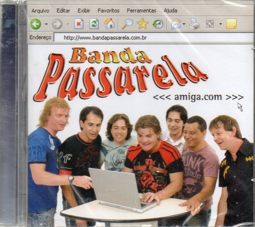Imagem do álbum Amiga.com do(a) artista Banda Passarela