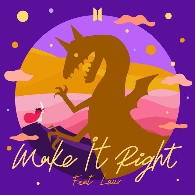 Imagem do álbum Make It Right (feat. Lauv) do(a) artista BTS