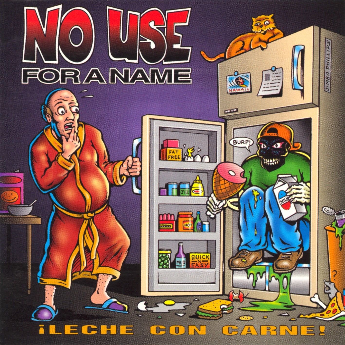 Imagem do álbum ¡Leche con Carne! do(a) artista No Use For A Name