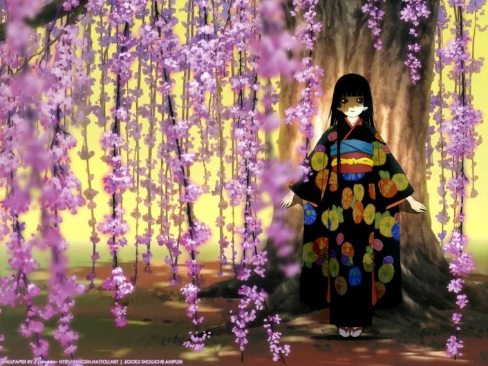 Get Wallpaper Nightmare Jigoku Shoujo Letras Com Desktop Wallpaper Free